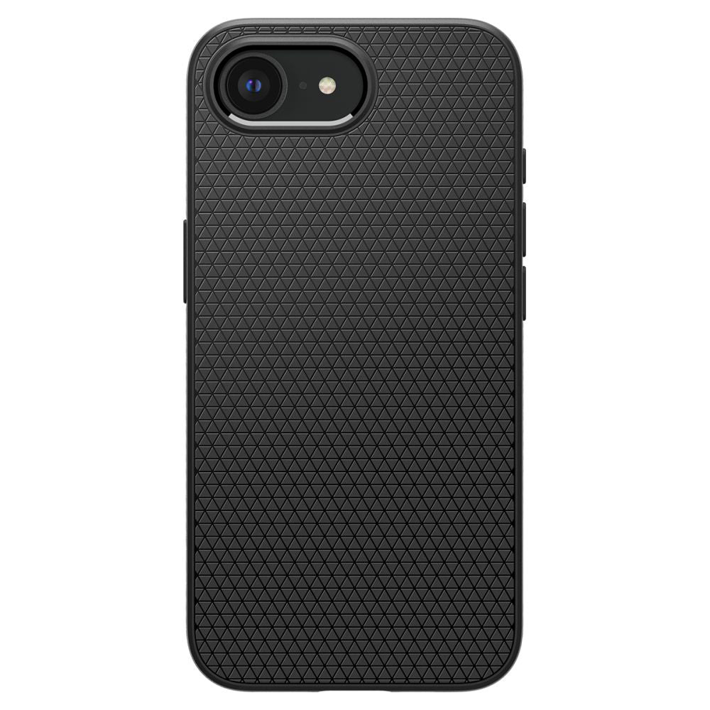 Coque MagSafe pour Apple iPhone 17e / 16e, Spigen, Liquid Air, Noir Mat
