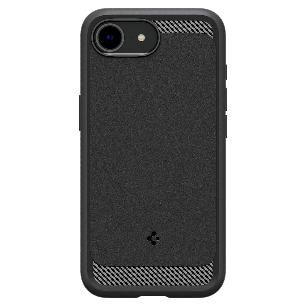 Coque MagSafe pour Apple iPhone 17e / 16e, Spigen, Rugged Armor, Noir Mat