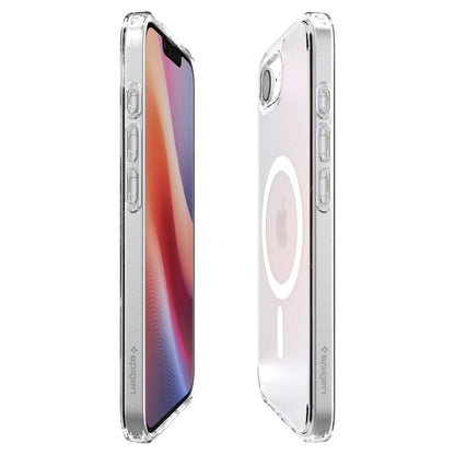 Coque MagSafe pour Apple iPhone 17e / 16e, Spigen, Ultra Hybrid, Blanc Satiné