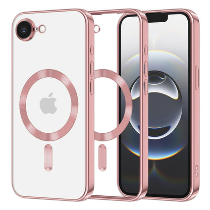 MagSafe Case for Apple iPhone 17e / 16e, Techsuit, Luxury Crystal, Pink