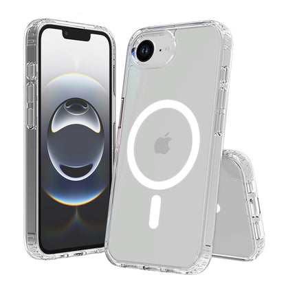 Coque MagSafe pour Apple iPhone 17e / 16e, Techsuit, Pro, Transparente