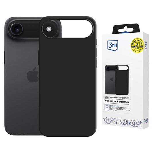 Coque MagSafe pour Apple iPhone 17 Air, 3MK, Hardy, Noire