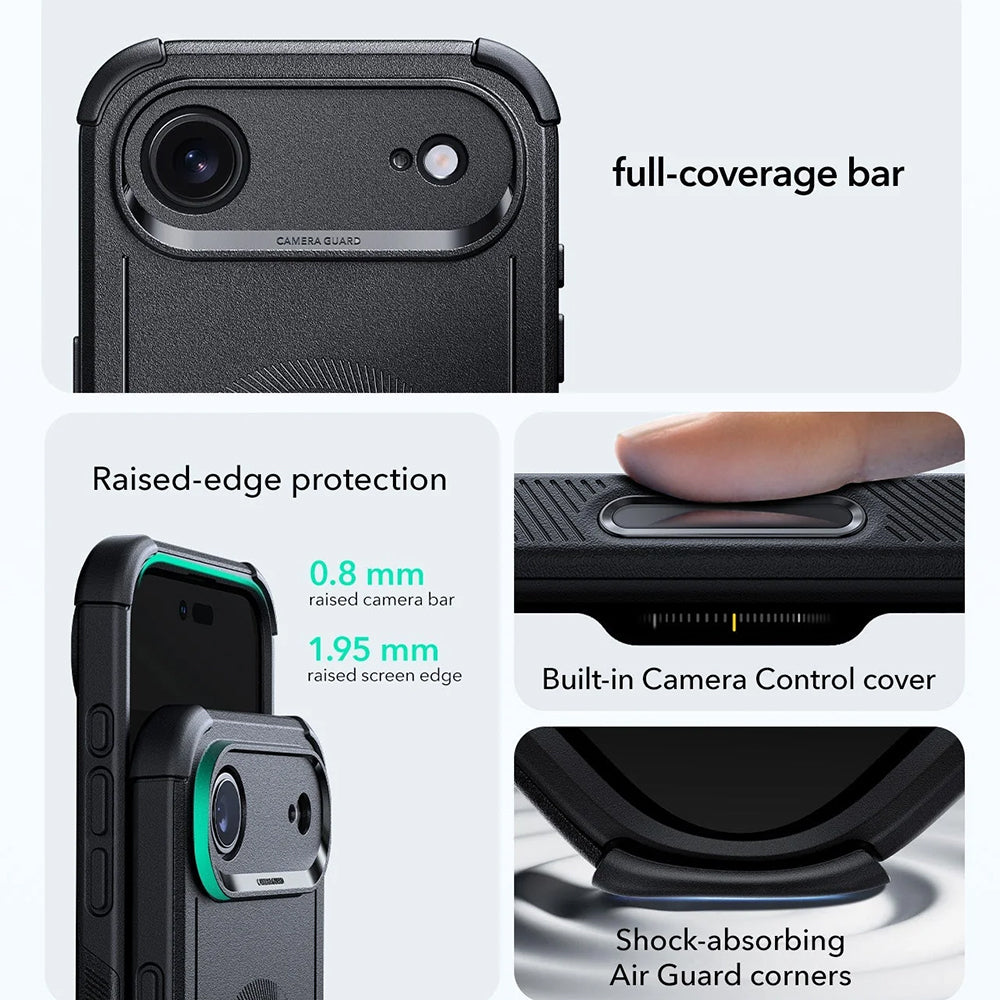 MagSafe Hülle für Apple iPhone 17 Air, ESR, Cyber, Schwarz