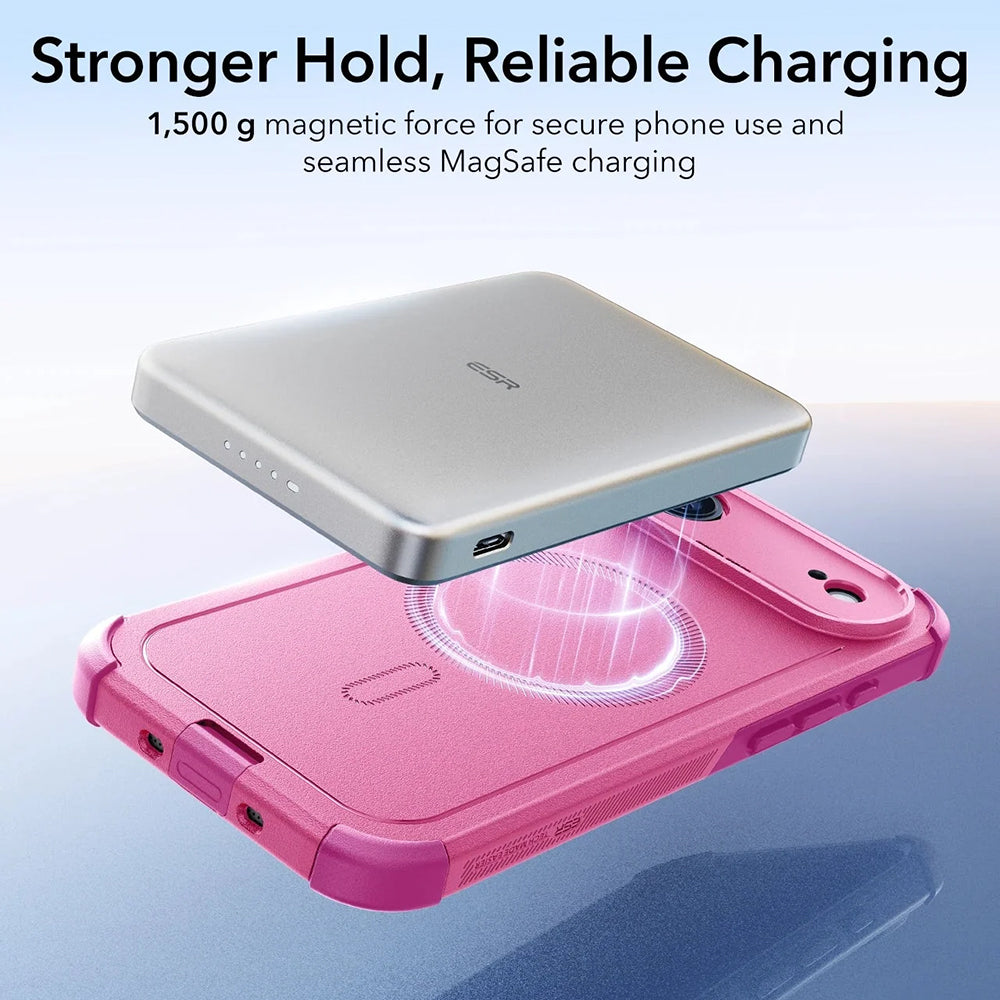 Étui MagSafe pour Apple iPhone 17 Air, ESR, Cyber, Rose