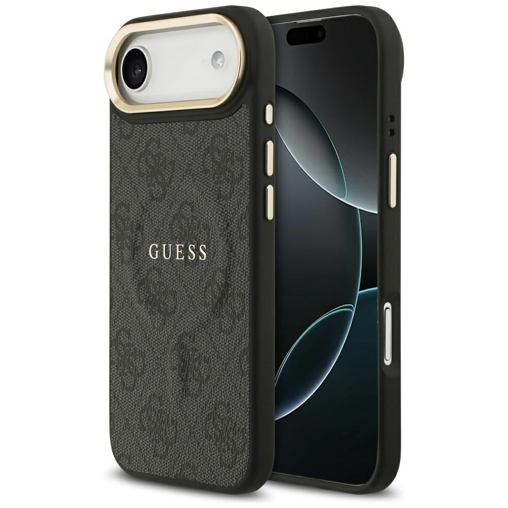 MagSafe Hülle für Apple iPhone 17 Air, Guess, 4G Classic, Schwarz