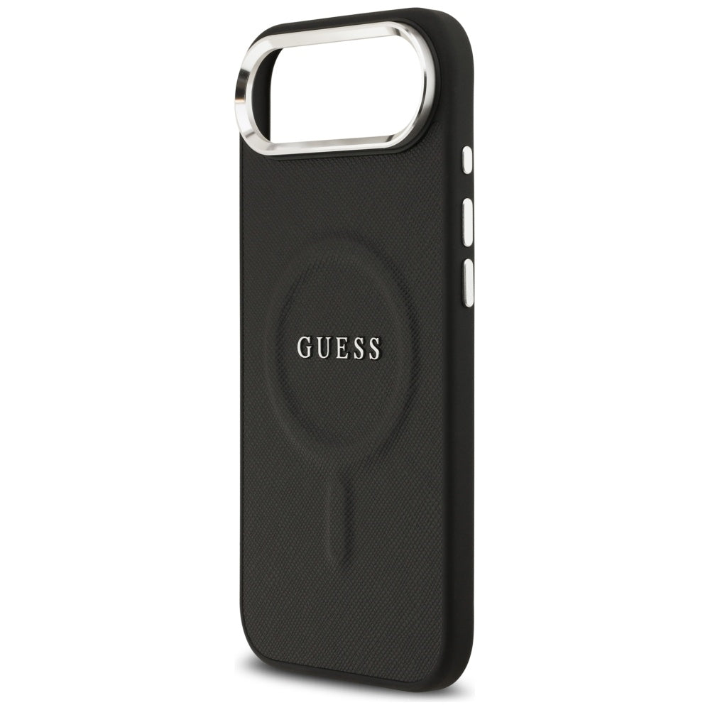 MagSafe Hülle für Apple iPhone 17 Air, Guess, Classic Logo, Schwarz