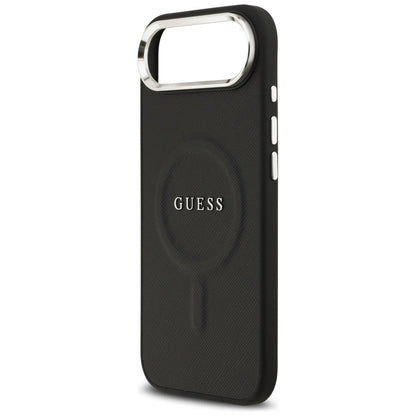 MagSafe Hülle für Apple iPhone 17 Air, Guess, Classic Logo, Schwarz