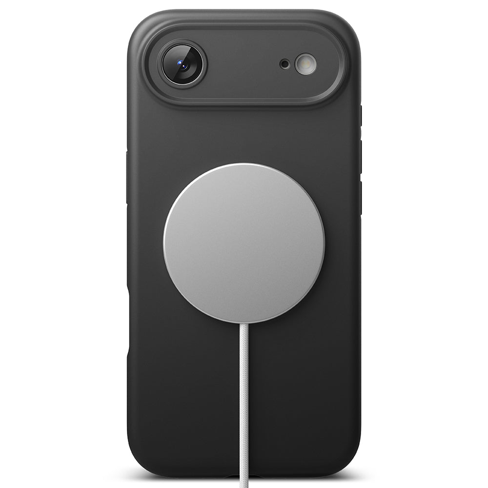 Coque MagSafe pour Apple iPhone 17 Air, Ringke, Silicone, Noire