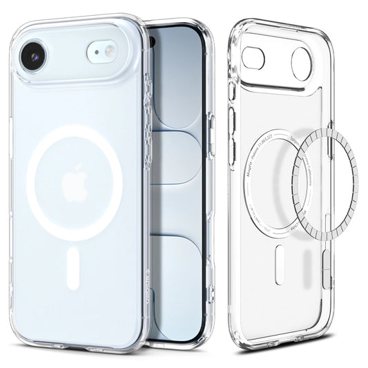 Coque MagSafe pour Apple iPhone 17 Air, Spigen, Ultra Hybrid, Blanc Satiné