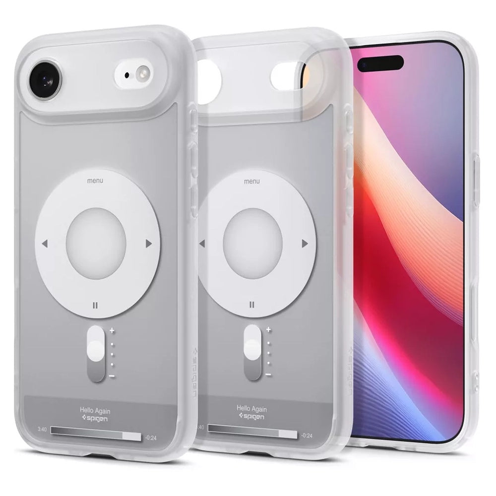 Coque MagSafe pour Apple iPhone 17 Air, Spigen, Ultra Hybrid Classic, Argentée
