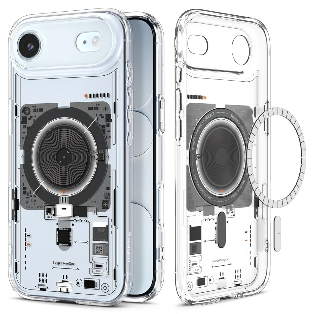MagSafe Hülle für Apple iPhone 17 Air, Spigen, Ultra Hybrid Neo One, Transparent