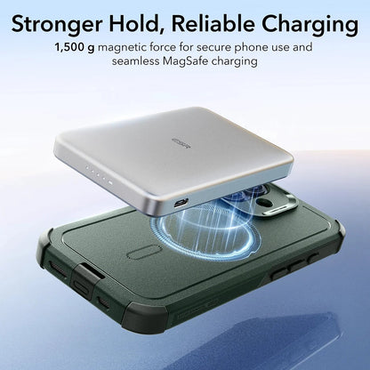 MagSafe Hülle für Apple iPhone 17, ESR, Cyber, Grün