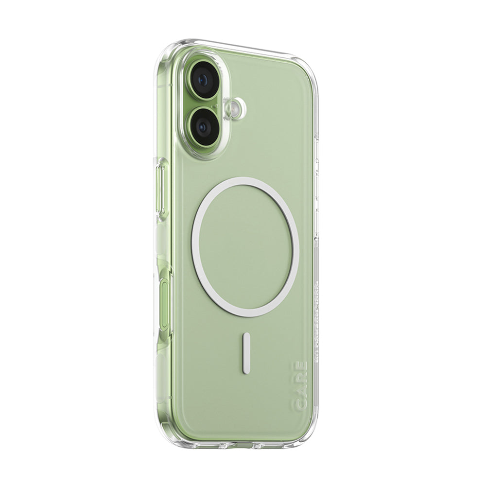 MagSafe Hülle für Apple iPhone 17, PanzerGlass, Care Urban Explorer, Transparent Weiß