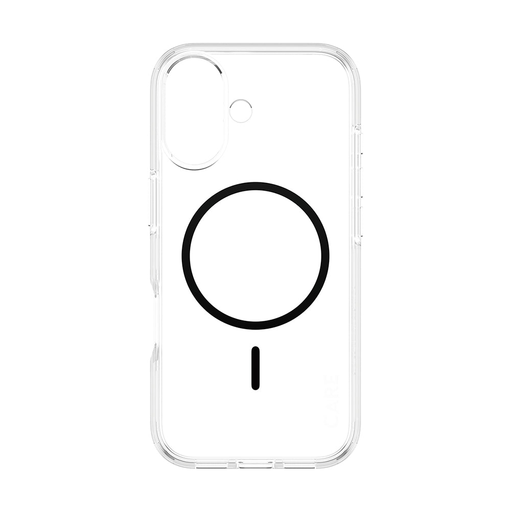 MagSafe Hülle für Apple iPhone 17, PanzerGlass, Urban Explorer, Schwarz Transparent