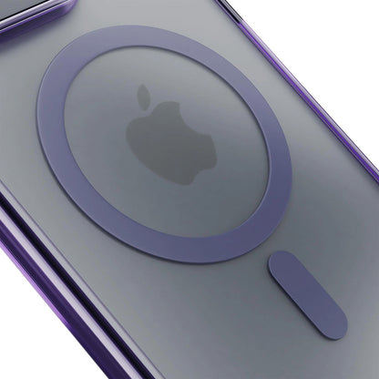 Coque MagSafe pour Apple iPhone 17 Pro, 3MK, Frosty MagCase, Violet