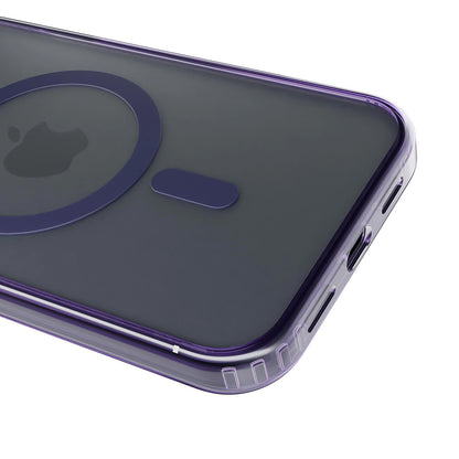 Coque MagSafe pour Apple iPhone 17 Pro, 3MK, Frosty MagCase, Violet
