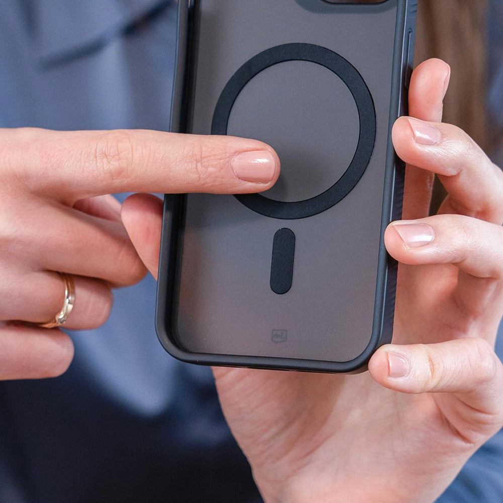 MagSafe Case for Apple iPhone 17 Pro, 3MK, Smoke MagCase, Black