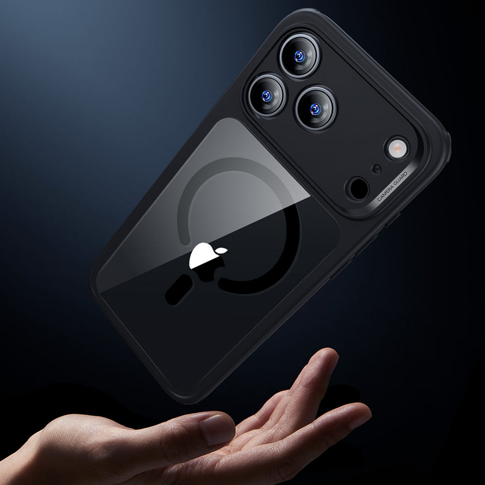 Coque MagSafe pour Apple iPhone 17 Pro, ESR, Classic Hybrid, Noire Transparente