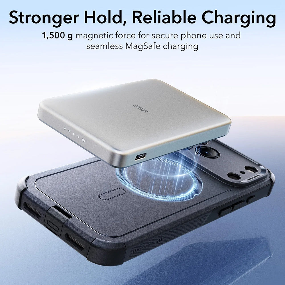 MagSafe Hülle für Apple iPhone 17 Pro, ESR, Cyber, Schwarz