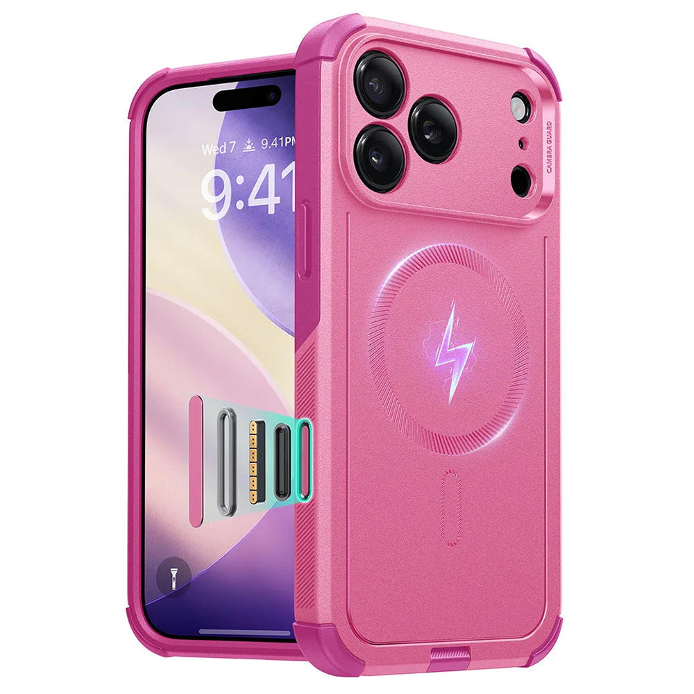 MagSafe Hülle für Apple iPhone 17 Pro, ESR, Cyber, Rosa
