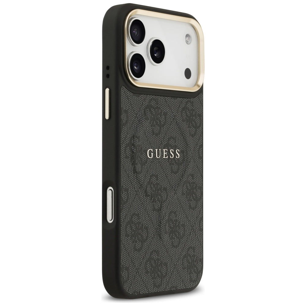 Étui MagSafe pour Apple iPhone 17 Pro, Guess, 4G Classic, Noir