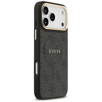 Étui MagSafe pour Apple iPhone 17 Pro, Guess, 4G Classic, Noir
