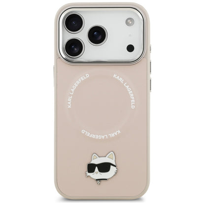 MagSafe Case for Apple iPhone 17 Pro, Karl Lagerfeld, Choupette Pin, Pink