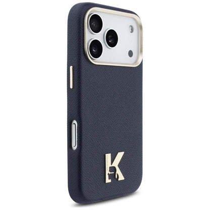 MagSafe Hülle für Apple iPhone 17 Pro, Karl Lagerfeld, Karl Head Logo, Blau