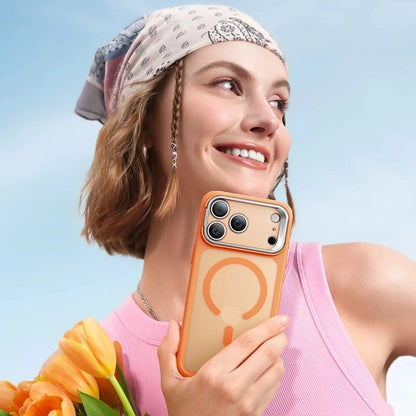 Coque MagSafe pour Apple iPhone 17 Pro Max, ESR, Classic Hybrid Kickstand, Orange Satiné