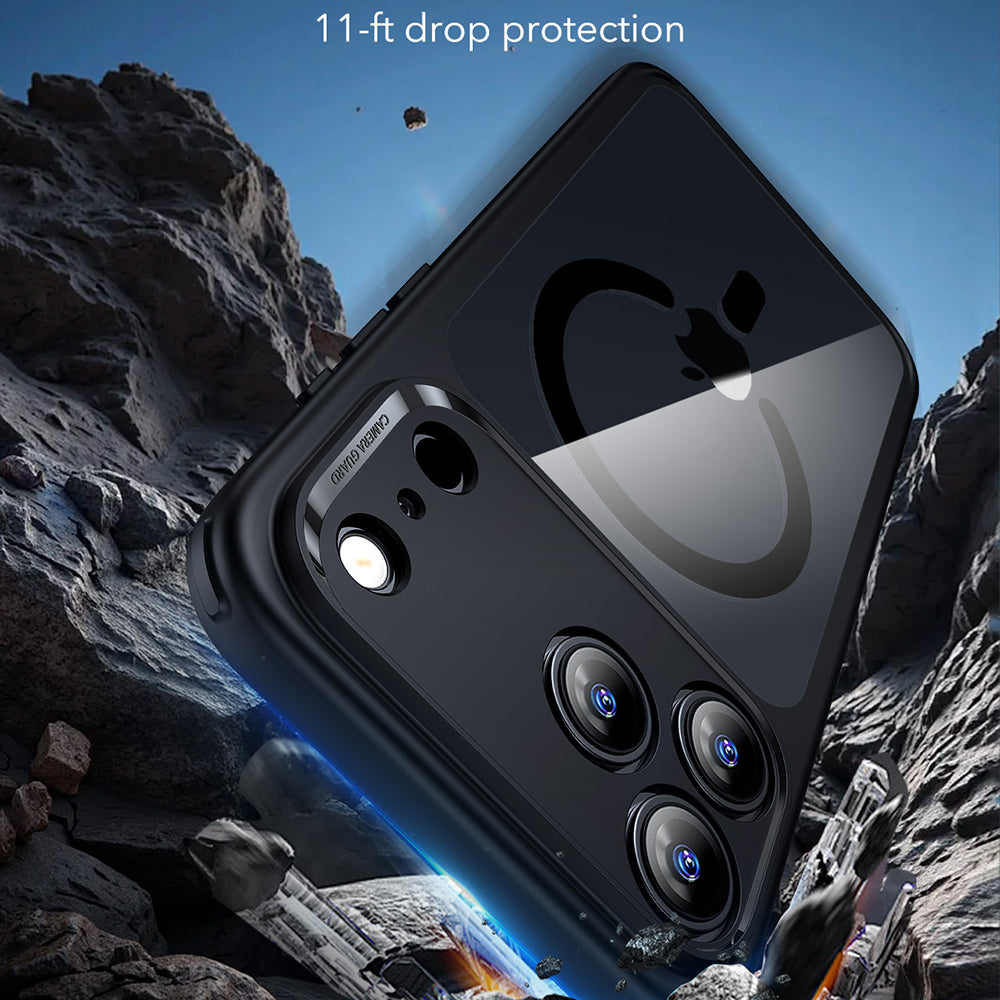 Coque MagSafe pour Apple iPhone 17 Pro Max, ESR, Classic Hybrid, Noir Satiné