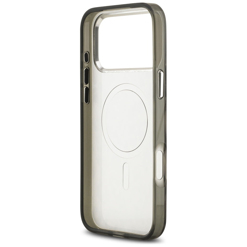 MagSafe Hülle für Apple iPhone 17 Pro Max, Karl Lagerfeld, IML Leopard Muster, Braun