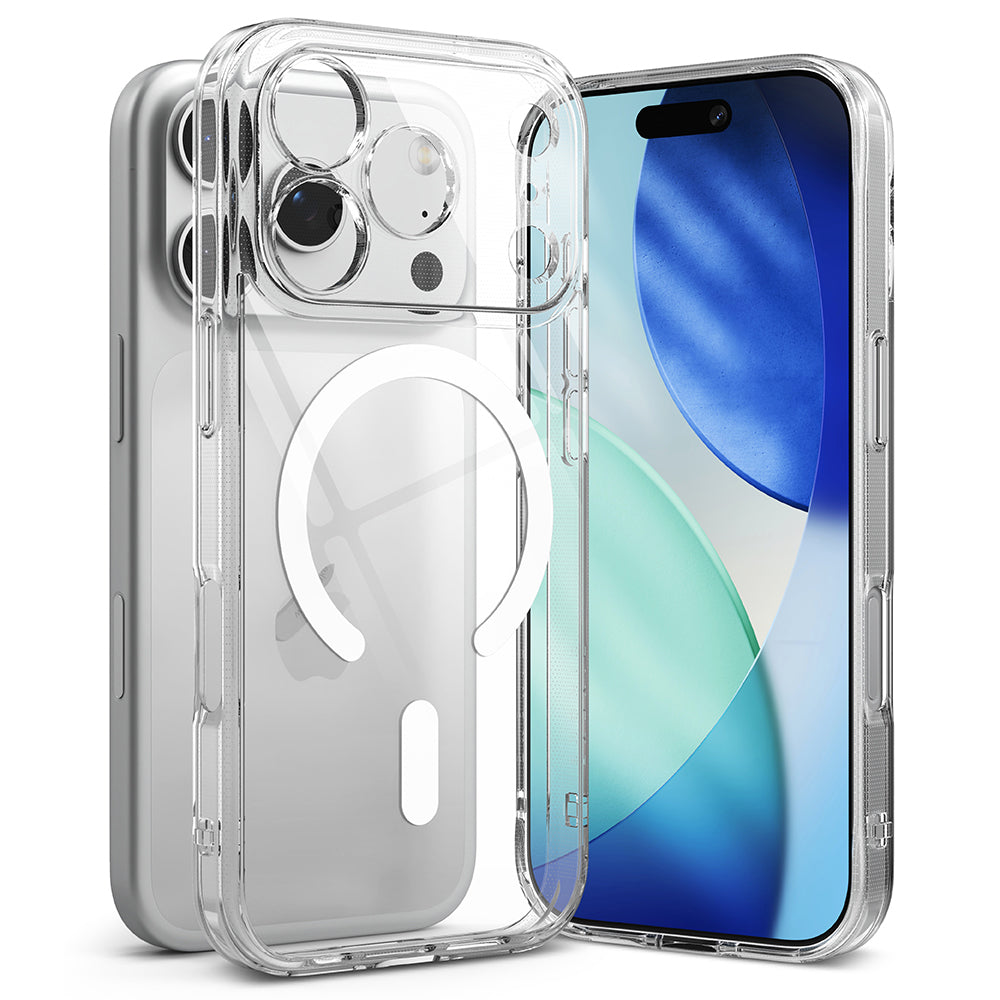 Coque MagSafe pour Apple iPhone 17 Pro Max, Ringke, Fusion, Transparente