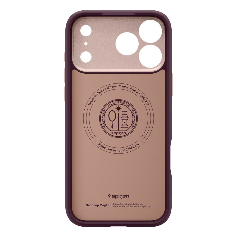 Coque MagSafe pour Apple iPhone 17 Pro Max, Spigen, Caseology Nano Pop, Cerise