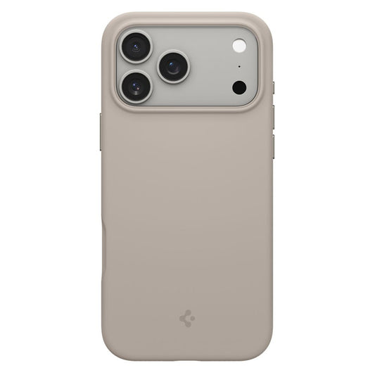 MagSafe Hülle für Apple iPhone 17 Pro Max, Spigen, Silicone Fit, Creme