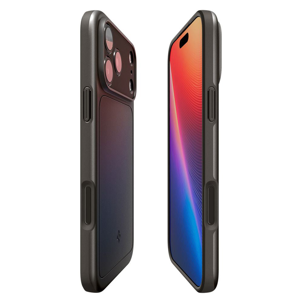 Coque MagSafe pour Apple iPhone 17 Pro Max, Spigen, Thin Fit, Gris