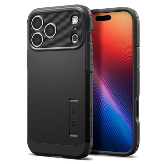 MagSafe Hülle für Apple iPhone 17 Pro Max, Spigen, Tough Armor T, Schwarz