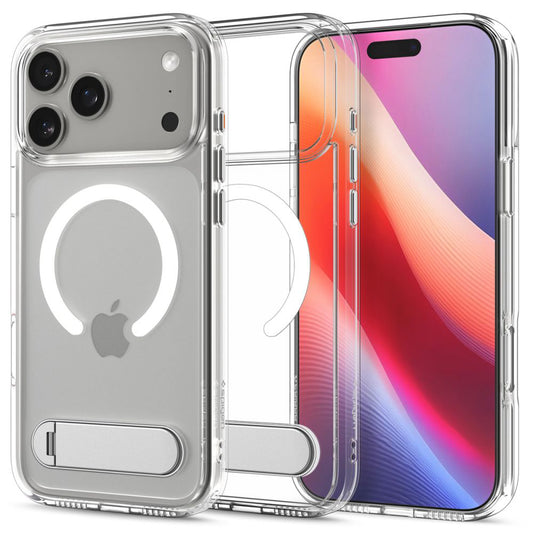 MagSafe Hülle für Apple iPhone 17 Pro Max, Spigen, Ultra Hybrid S, Transparent