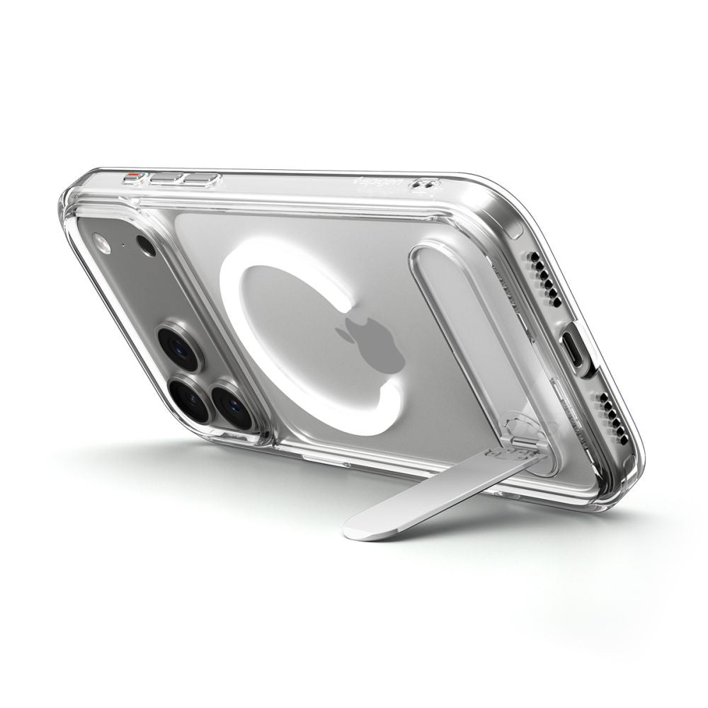 Coque MagSafe pour Apple iPhone 17 Pro Max, Spigen, Ultra Hybrid S, Transparente