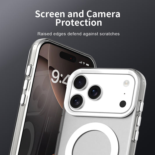 MagSafe Hülle für Apple iPhone 17 Pro Max, Techsuit, CandyCase, Weiß