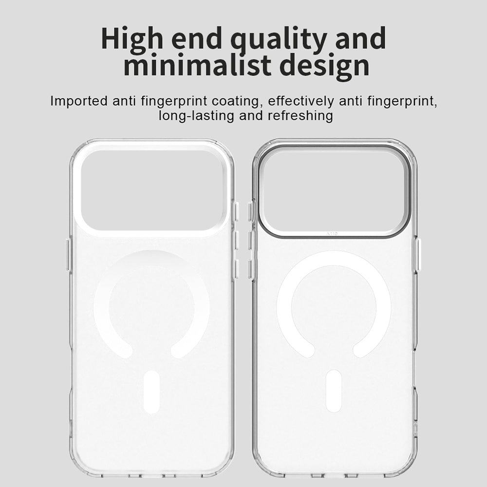 Coque MagSafe pour Apple iPhone 17 Pro Max, Techsuit, CandyCase, Blanche