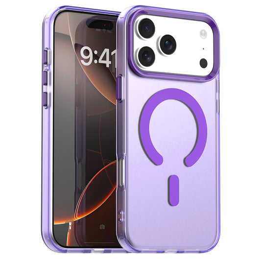 MagSafe Hülle für Apple iPhone 17 Pro Max, Techsuit, CandyCase, Lila