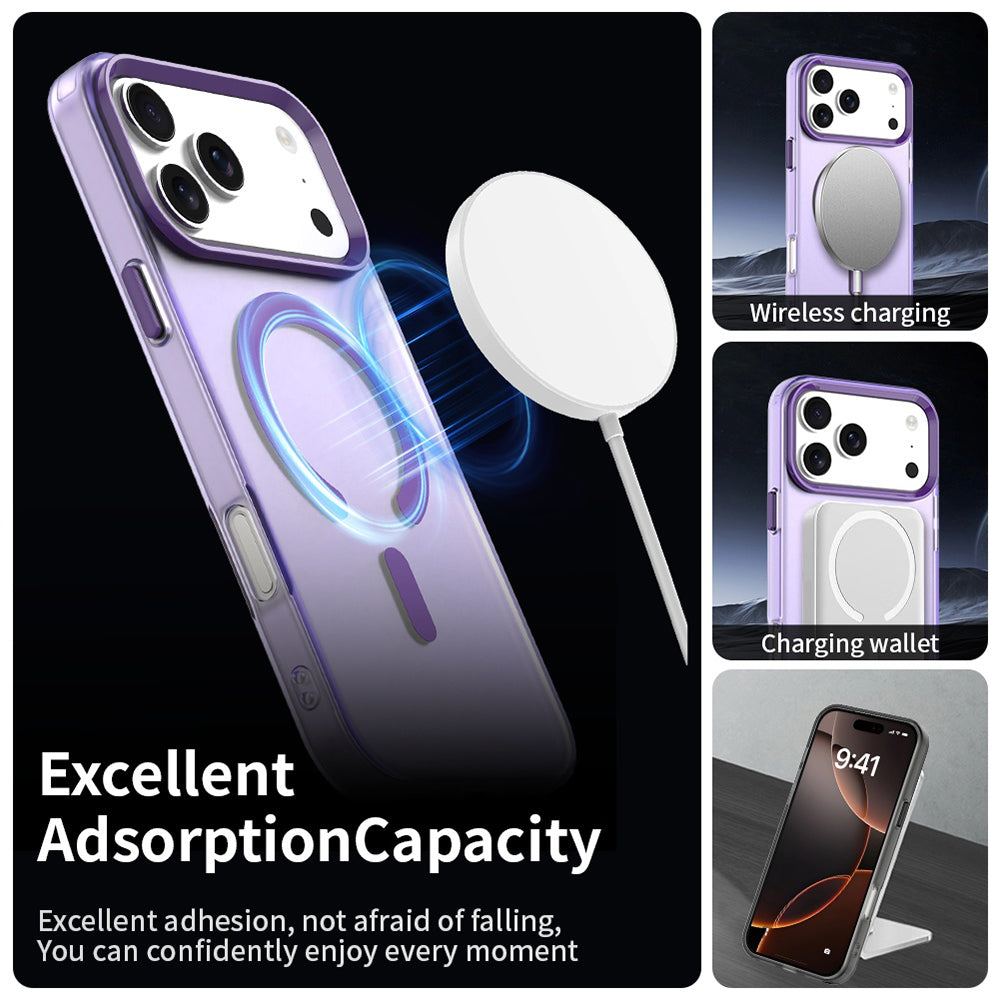 Étui MagSafe pour Apple iPhone 17 Pro Max, Techsuit, CandyCase, Violet