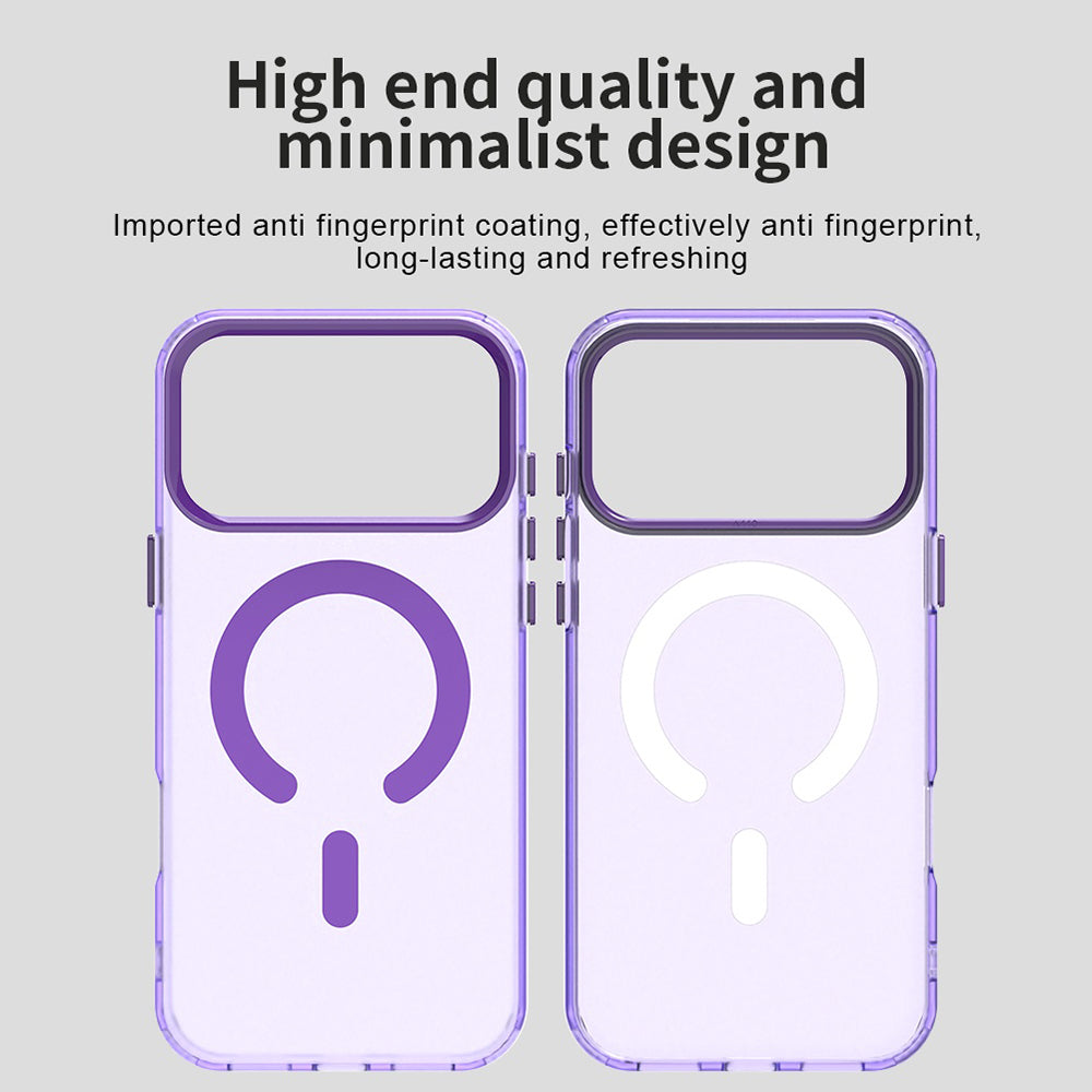 Étui MagSafe pour Apple iPhone 17 Pro Max, Techsuit, CandyCase, Violet