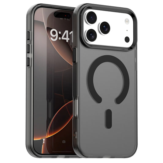 MagSafe Hülle für Apple iPhone 17 Pro Max, Techsuit, CandyCase, Schwarz