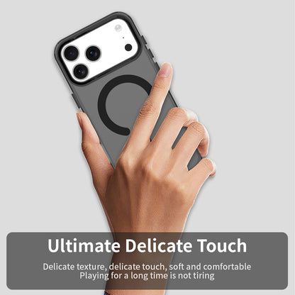 Housse MagSafe pour Apple iPhone 17 Pro Max, Techsuit, CandyCase, Noire