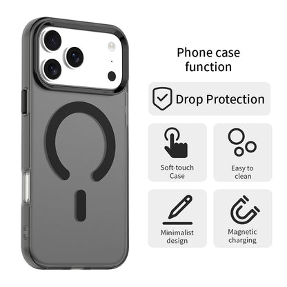 Housse MagSafe pour Apple iPhone 17 Pro Max, Techsuit, CandyCase, Noire