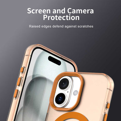 Coque MagSafe pour Apple iPhone 17 Pro Max, Techsuit, CandyCase, Orange