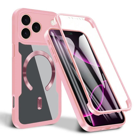 MagSafe Hülle für Apple iPhone 17 Pro Max, Techsuit, ColorVerse 360, Rosa