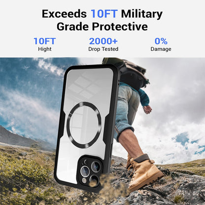 Étui MagSafe pour Apple iPhone 17 Pro Max, Techsuit, ColorVerse 360, Rose