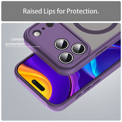 MagSafe Hülle für Apple iPhone 17 Pro Max, Techsuit, HaloFrost II, Lila